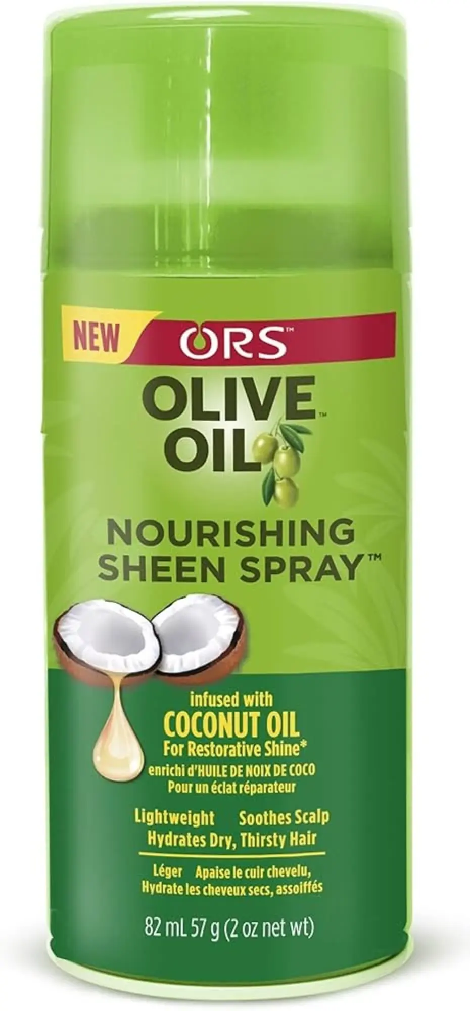Ors Coconut Sheen Spray 80Ml
